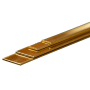 KSE5078 BRASS STRIPS .032,1/4,1/2 BEND (4pc) *5