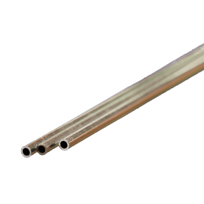 KSE8102 ALUMINUM TUBE 1/8 (3pc/card) *5