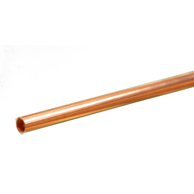 KSE8115 ROUND COPPER TUBE-12" .014 WALL-7/32 OD *1