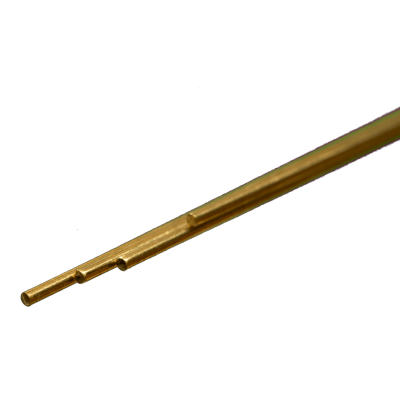 KSE8161 SOLID BRASS ROD 3/64 (4pc/card) *5