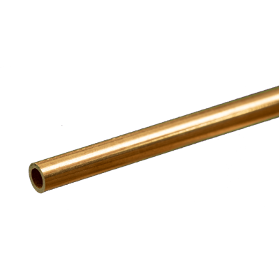 KSE8207 ROUND BRASS TUBE 3/16 .029 WALL X 12" *1