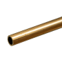 KSE8209 ROUND BRASS TUBE 1/4 OD .029 WALL X 12" *1