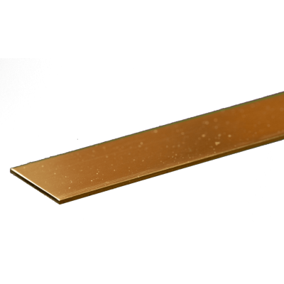 KSE8243 BRASS STRIPS (12") .032x3/4 *5