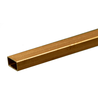 KSE8268 RECTANGULAR BRASS TUBE .014(12") *5