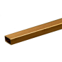 KSE8268 RECTANGULAR BRASS TUBE .014(12") *5