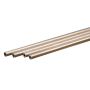 KSE9801 ROUND ALUM.TUBE 2mm ODx.45mm wall 4pk *3