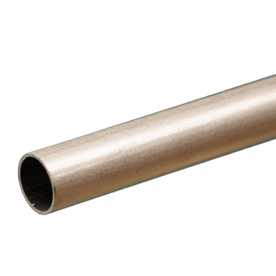 KSE9808 ROUND ALUM.TUBE 9mm ODx.45mm wall 1pk *3