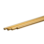 KSE9820 ROUND BRASS TUBE2mm ODx.45mm wall 4/pk *3