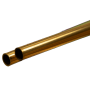KSE9824 RND BRASS TUBE 6mm ODx.45mm wall, 2pk *3