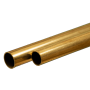 KSE9826 RND BRASS TUBE 8mm ODx.45mm wall, 2 pk *3