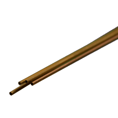 KSE9830 THIN BRASS TUBE1mm ODx.225mm wall 3pk *3