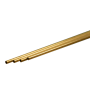 KSE9831 THN BRASS TUBE1.5mmODx.225mm wall, 4pk *3