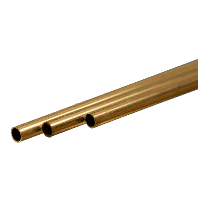 KSE9836 THN BRASS TUBE 4mm ODx.225mm wall, 3pk *3