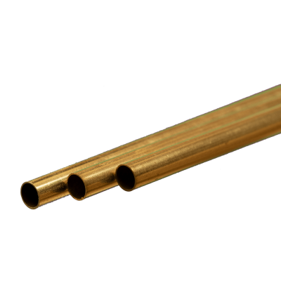KSE9837 THN BRASS TUBE4.5mmODx.225mm wall, 3pk *3