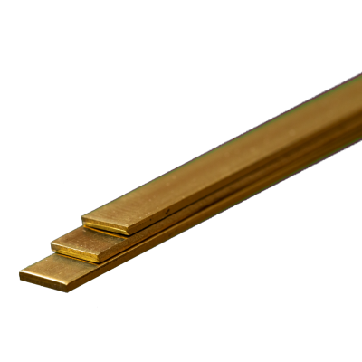 KSE9840 BRASS STRIP .5mm thickx.6mm wide, 3 pk *3