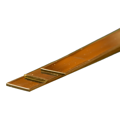 KSE9841 BRASS STRIP .5mm thick x 12mm wide, 3pk *3