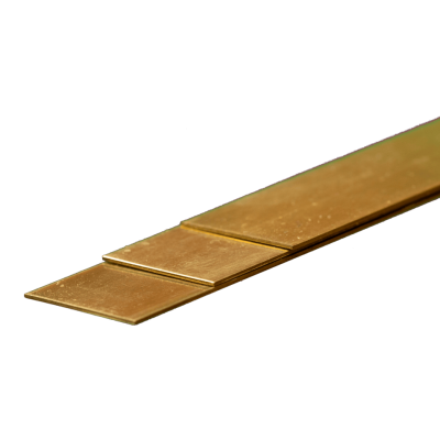 KSE9842 BRASS STRIP .5 thick x 18mm wide, 3pk *3