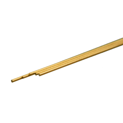 KSE9861 ROUND BRASS ROD 1mm, 5/pk *3