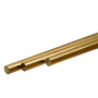 KSE9867 ROUND BRASS ROD 4mm, 3/pk *3