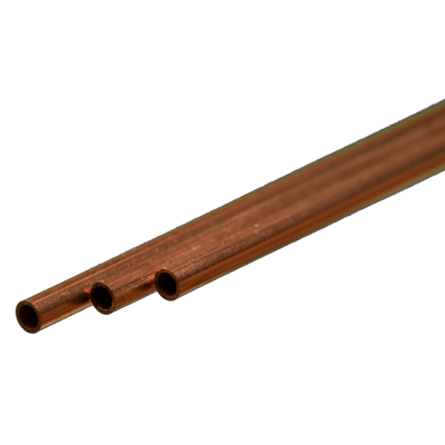 KSE9871 RND COPPER TUBE 3mm ODx.36mm wall 3 pk *3