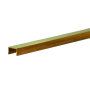 KSE9886 3/16 BRASS CHANNEL--300mm long *5