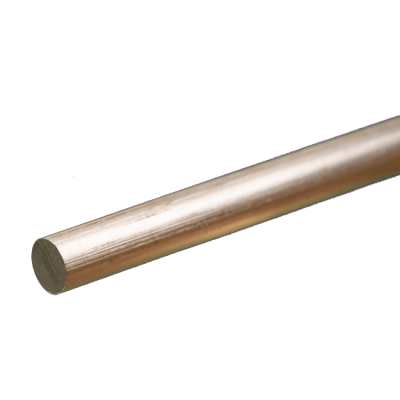 KSE83045 SOLID ALUM.ROD 1/4-6061-T6-12" *5