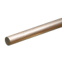 KSE83045 SOLID ALUM.ROD 1/4-6061-T6-12" *5