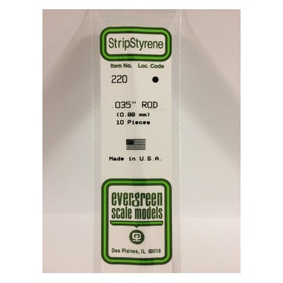 EVG220 .035" ROD 10/pk *5