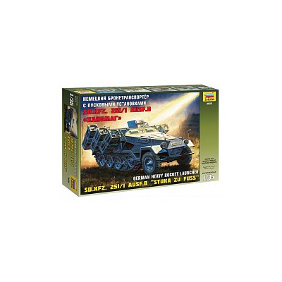 ZVD3625 SD.KFZ.251/1 AUSF B STUKA ZU FUSS 1/35 *
