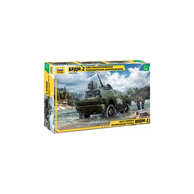 ZVD3638 BRDM-2 RUSSIAN ARMORED CAR 1/35