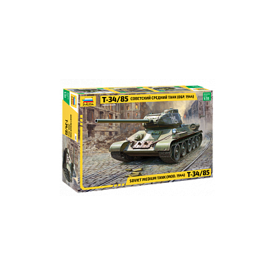 ZVD3687 SOVIET MEDIUM TANK T-34/85 1/35
