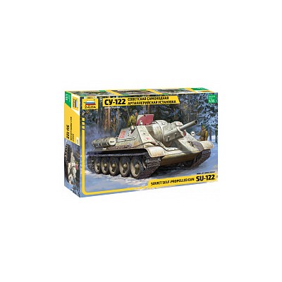 ZVD3691 SU-122 SELF PROPELLED GUN 1/35