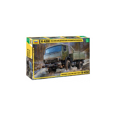 ZVD3692 RUSSIAN 2 AXLE MILITARY TRUCK K-4326 1/35