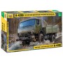 ZVD3692 RUSSIAN 2 AXLE MILITARY TRUCK K-4326 1/35