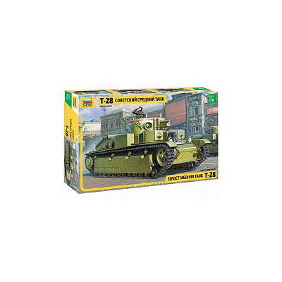 ZVD3694 T-28 HEAVY TANK 1/35