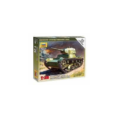 ZVD6113 SOVIET TANK T-26 1/100