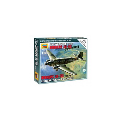 ZVD6139 JUNKERS JU-52 TRANSPORT PLANE 1/200