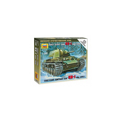 ZVD6141 SOVIET HEAVY TANK KV-1 1/100