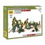 ZVD6147 SOVIET 120mm MORTAR w crew