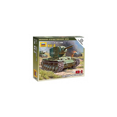 ZVD6202 SOVIET TANK KV-2 1/100
