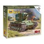 ZVD6202 SOVIET TANK KV-2 1/100