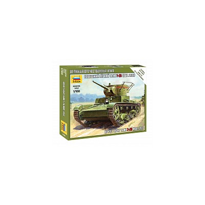 ZVD6246 T-26 1933 SOVIET LIGHT TANK WWII 1/100