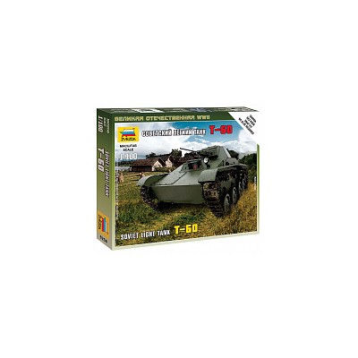 ZVD6258 T-60 SOVIET LIGHT TANK 1/100