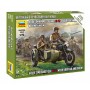 ZVD6277 SOVIET M-72 SIDECAR MOTORCYCLE w crew