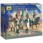 ZVD6816 FRENCH INF COMMAND GROUP-NAP.WARS 1/72 *