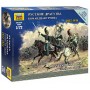ZVD6817 RUSSIAN DRAGOONS COMM. GROUP 1/72