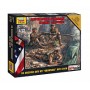 ZVD7414 AMER.MACH.GUN"BROWNING"W/CREW 1/72