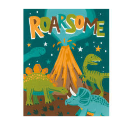 DIM91848 ROARSOME DINOS, 8x10