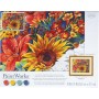 DIM91863 SUNFLOWER ON BLUE, 14x11