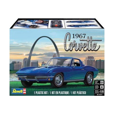 RMX4517 67 CORVETTE COUPE 1/25
